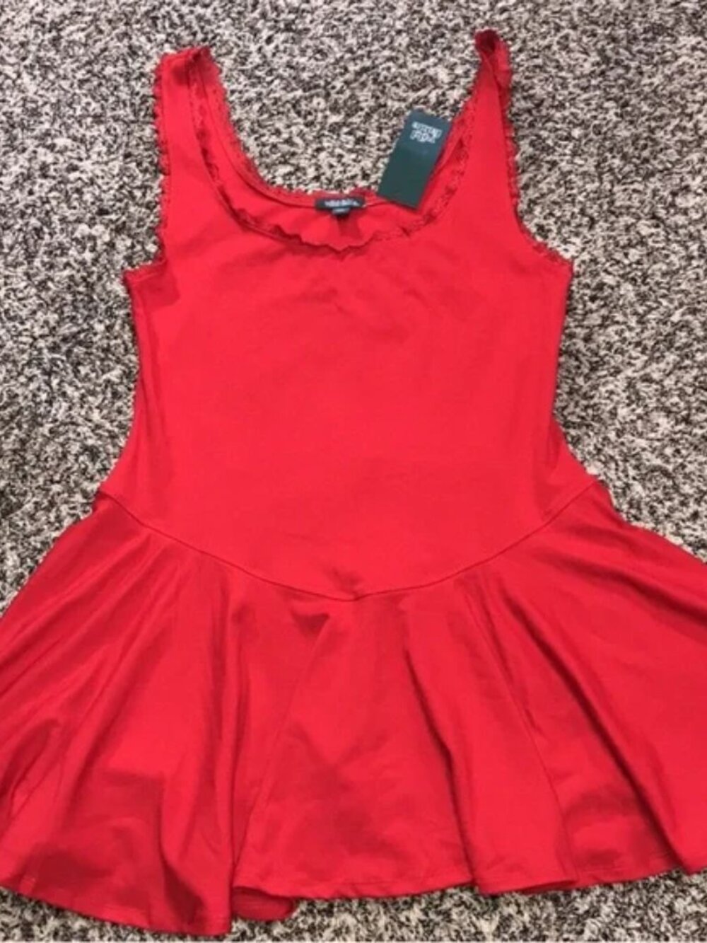 Woman’s Game Day Lace Drop Waist Mini Skater Dress Red XXL - Wild Fable - NWT!! - Picture 2 of 6